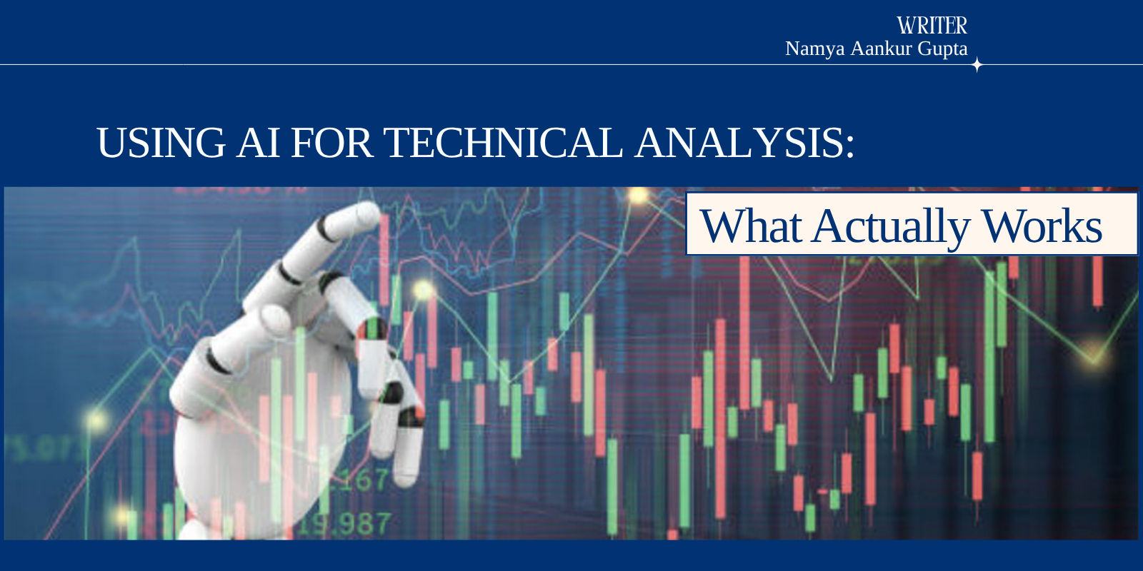 Using AI for Technical Analysis: What Actually Works